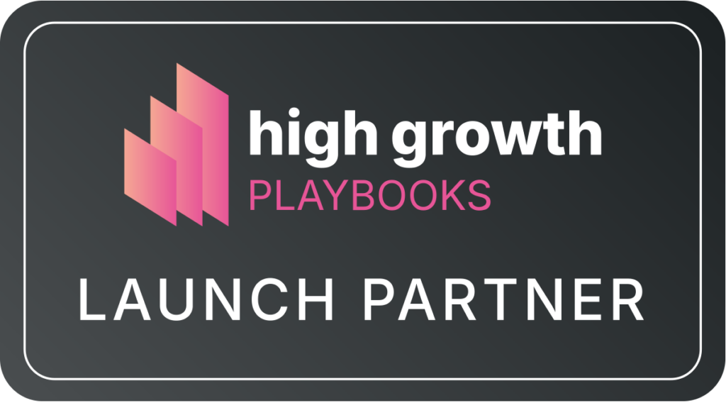 High Growth Playbooks Launch Partner Badge